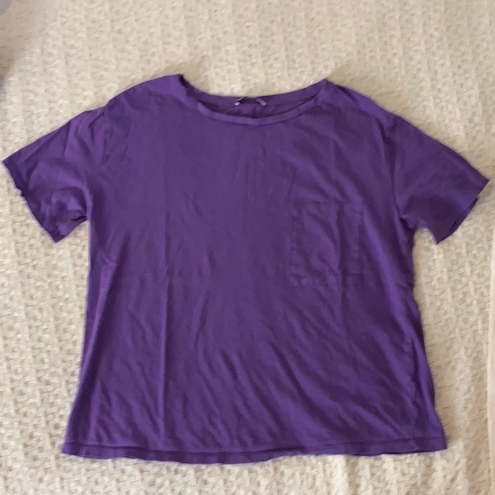 Purple oversized Zara Teeshirt